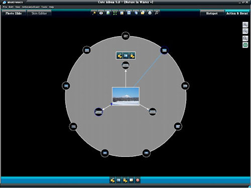 Cute Album 2010: Action & Event tab. Screenshot provided by Imatronics. Click for a bigger picture!