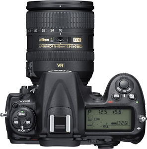 Nikon's D300s digital SLR. Photo provided by Nikon Inc. Click for a bigger picture!