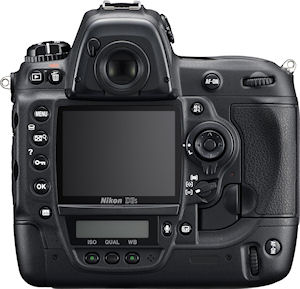 Nikon's D3S digital SLR. Photo provided by Nikon Inc. Click for a bigger picture!