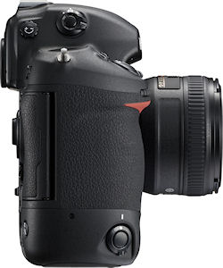 Nikon's D3S digital SLR. Photo provided by Nikon Inc. Click for a bigger picture!