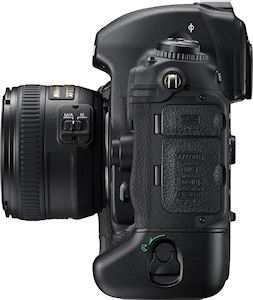Nikon's D3S digital SLR. Photo provided by Nikon Inc. Click for a bigger picture!