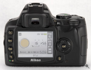 Nikon's D40 digital SLR. Copyright © 2006, The Imaging Resource. All rights reserved. Click for a bigger picture!