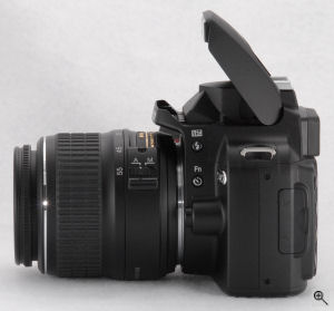 Nikon's D40 digital SLR. Copyright © 2006, The Imaging Resource. All rights reserved. Click for a bigger picture!