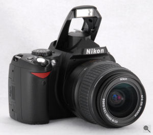Nikon's D40 digital SLR. Copyright © 2006, The Imaging Resource. All rights reserved. Click for a bigger picture!