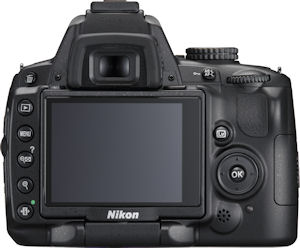 Nikon's D5000 single-lens reflex digital camera. Photo provided by Nikon Inc. Click for a bigger picture!