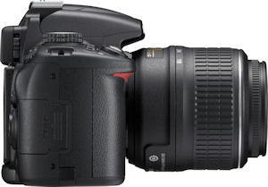 Nikon's D5000 single-lens reflex digital camera. Photo provided by Nikon Inc. Click for a bigger picture!