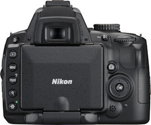 Nikon's D5000 single-lens reflex digital camera. Photo provided by Nikon Inc. Click for a bigger picture!