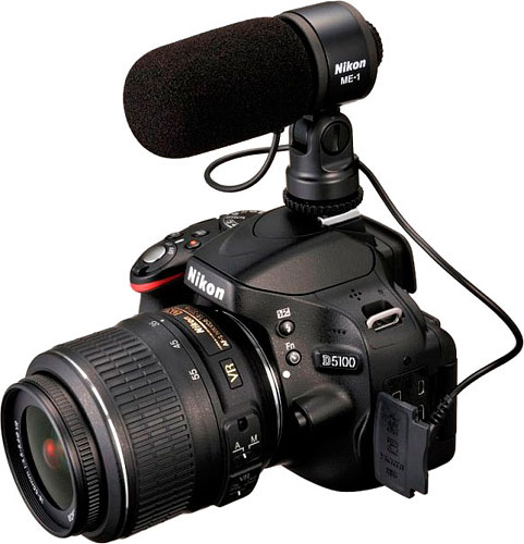 Nikon's D5100 digital SLR. Photo provided by Nikon Inc. Click for a bigger picture!
