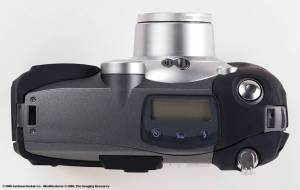 Kodak's new DC5000 Zoom digital camera, top view - click for a bigger picture!