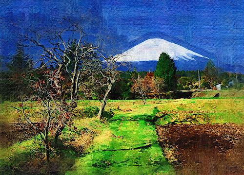 Casio Digital Art Frame - Effect Types: Oil Painting. Photo provided by Casio America Inc. Click for a bigger picture!