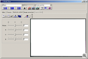Screenshot of Minolta's new DiMAGE Scan software. Courtesy of Minolta, with modifications by Michael R. Tomkins. Click for a bigger picture!