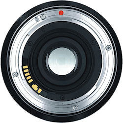 Rear view of the Carl Zeiss Distagon T* 2,8/21 ZE lens. Photo provided by Carl Zeiss AG. Click for a bigger picture!