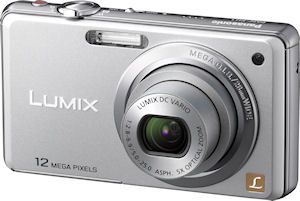Panasonic's Lumix DMC-FH1 digital camera. Photo provided by Panasonic Consumer Electronics Co. Click for a bigger picture!