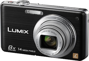 Panasonic's Lumix DMC-FH20 digital camera. Photo provided by Panasonic Consumer Electronics Co. Click for a bigger picture!