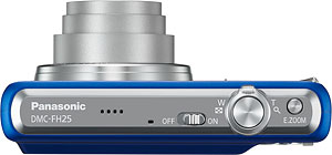 Panasonic's Lumix DMC-FH27 digital camera. Photo provided by Panasonic Consumer Electronics Co. Click for a bigger picture!