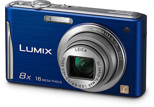 Panasonic's Lumix DMC-FH27 digital camera. Photo provided by Panasonic Consumer Electronics Co. Click for a bigger picture!