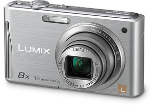 Panasonic's Lumix DMC-FH27 digital camera. Photo provided by Panasonic Consumer Electronics Co. Click for a bigger picture!