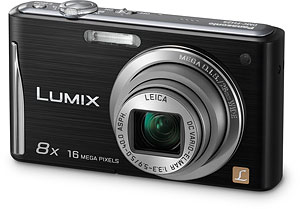 Panasonic's Lumix DMC-FH27 digital camera. Photo provided by Panasonic Consumer Electronics Co. Click for a bigger picture!