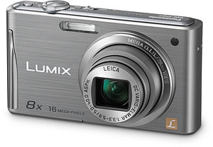 Panasonic's Lumix DMC-FH27 digital camera. Photo provided by Panasonic Consumer Electronics Co. Click for a bigger picture!