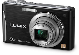 Panasonic's Lumix DMC-FH27 digital camera. Photo provided by Panasonic Consumer Electronics Co. Click for a bigger picture!