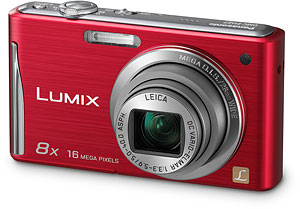 Panasonic's Lumix DMC-FH27 digital camera. Photo provided by Panasonic Consumer Electronics Co. Click for a bigger picture!