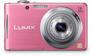 Panasonic's Lumix DMC-FH2 digital camera. Photo provided by Panasonic Consumer Electronics Co. Click for a bigger picture!