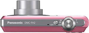 Panasonic's Lumix DMC-FH2 digital camera. Photo provided by Panasonic Consumer Electronics Co. Click for a bigger picture!