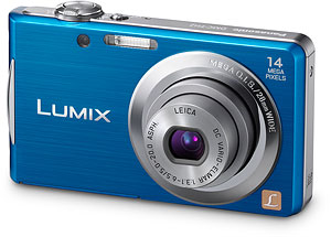 Panasonic's Lumix DMC-FH2 digital camera. Photo provided by Panasonic Consumer Electronics Co. Click for a bigger picture!