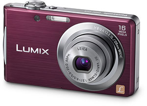 Panasonic's Lumix DMC-FH5 digital camera. Photo provided by Panasonic Consumer Electronics Co. Click for a bigger picture!