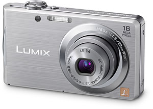 Panasonic's Lumix DMC-FH5 digital camera. Photo provided by Panasonic Consumer Electronics Co. Click for a bigger picture!