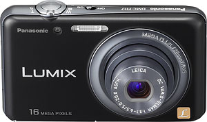 Panasonic's Lumix DMC-FH7 compact system camera. Photo provided by Panasonic. Click for a bigger picture!