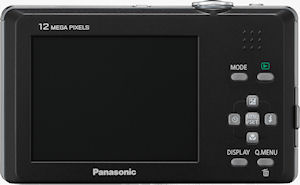Panasonic's Lumix DMC-FP1 digital camera. Photo provided by Panasonic Consumer Electronics Co. Click for a bigger picture!
