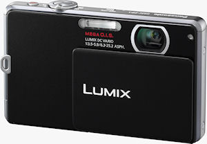 Panasonic's Lumix DMC-FP1 digital camera. Photo provided by Panasonic Consumer Electronics Co. Click for a bigger picture!