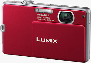 Panasonic's Lumix DMC-FP1 digital camera. Photo provided by Panasonic Consumer Electronics Co. Click for a bigger picture!