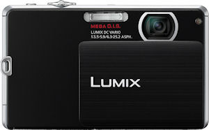 Panasonic's Lumix DMC-FP3 digital camera. Photo provided by Panasonic Consumer Electronics Co. Click for a bigger picture!