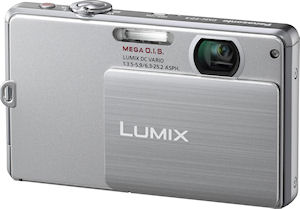 Panasonic's Lumix DMC-FP3 digital camera. Photo provided by Panasonic Consumer Electronics Co. Click for a bigger picture!