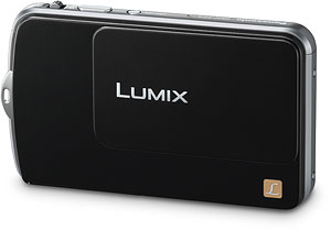 Panasonic's Lumix DMC-FP5 digital camera. Photo provided by Panasonic Consumer Electronics Co. Click for a bigger picture!