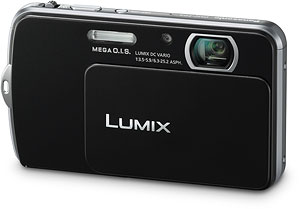 Panasonic's Lumix DMC-FP5 digital camera. Photo provided by Panasonic Consumer Electronics Co. Click for a bigger picture!
