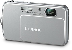 Panasonic's Lumix DMC-FP5 digital camera. Photo provided by Panasonic Consumer Electronics Co. Click for a bigger picture!