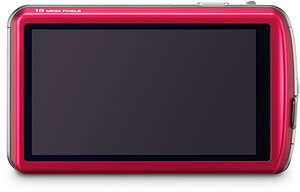 Panasonic's Lumix DMC-FP7 digital camera. Photo provided by Panasonic Consumer Electronics Co. Click for a bigger picture!