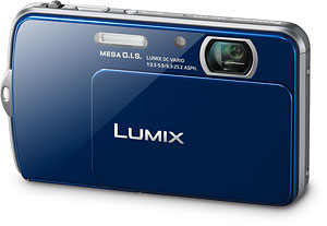 Panasonic's Lumix DMC-FP7 digital camera. Photo provided by Panasonic Consumer Electronics Co. Click for a bigger picture!