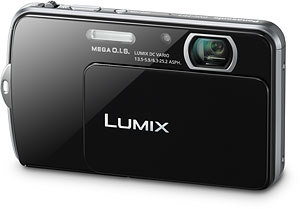 Panasonic's Lumix DMC-FP7 digital camera. Photo provided by Panasonic Consumer Electronics Co. Click for a bigger picture!