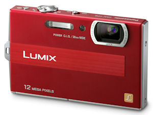 Panasonic's Lumix DMC-FP8 digital camera. Photo provided by Panasonic Consumer Electronics Co. Click for a bigger picture!