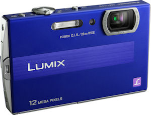 Panasonic's Lumix DMC-FP8 digital camera. Photo provided by Panasonic Consumer Electronics Co. Click for a bigger picture!