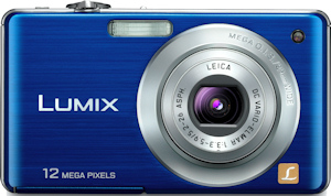 Panasonic's Lumix DMC-FS15 digital camera. Photo provided by Panasonic Consumer Electronics Co. Click for a bigger picture!