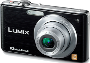 Panasonic's Lumix DMC-FS7 digital camera. Photo provided by Panasonic Consumer Electronics Co. Click for a bigger picture!