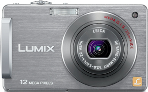 Panasonic's Lumix DMC-FX580 digital camera. Photo provided by Panasonic Consumer Electronics Co. Click for a bigger picture!