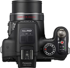 Panasonic's Lumix DMC-FZ150 digital camera. Photo provided by Panasonic Consumer Electronics Co. Click for a bigger picture!