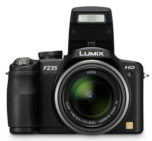 Panasonic's Lumix DMC-FZ35 digital camera. Photo provided by Panasonic Consumer Electronics Co. Click for a bigger picture!