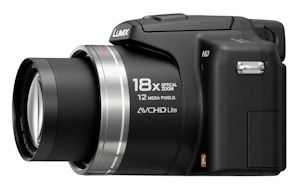 Panasonic's Lumix DMC-FZ35 digital camera. Photo provided by Panasonic Consumer Electronics Co. Click for a bigger picture!